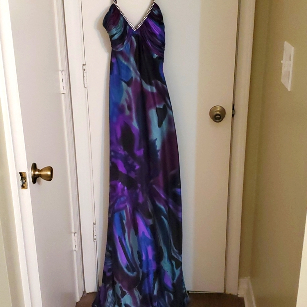 Mardi gras formal gown